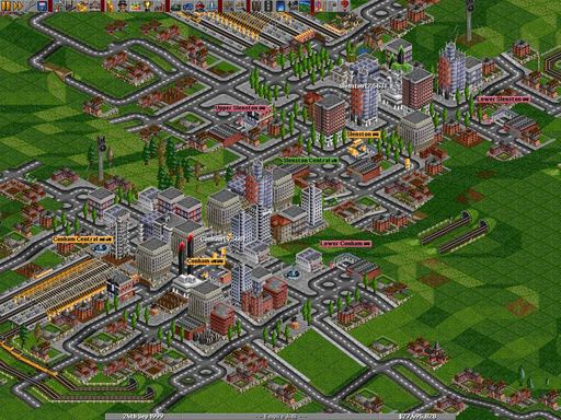 Transport Tycoon - Минусы отдельного транспорта на практике